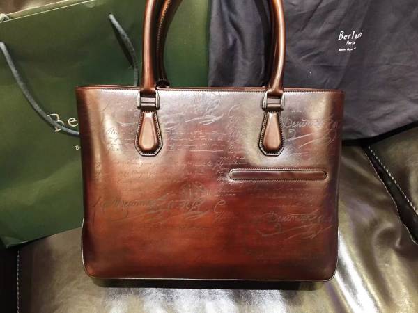 【定番】Berluti（ベルルッティ）★TOUJOURSトートバッグ ビジネスバッグ　ブリーフケース未使用品