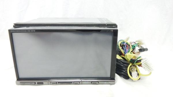 ★ジャンク品★ アルパイン HDDナビ VIE-X07B ☆ CD DVD SD CD録音 Bluetooth ☆
