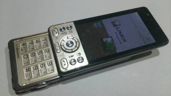 docomo FOMA LUMIX Phone P-03C #4 ガラケー簡易動作確認＆初期化OK 判定○ 