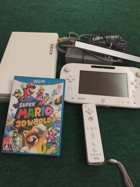 WiiU 本体 パッド 人気ソフト付セット スプラトゥーン 3Dマリオ