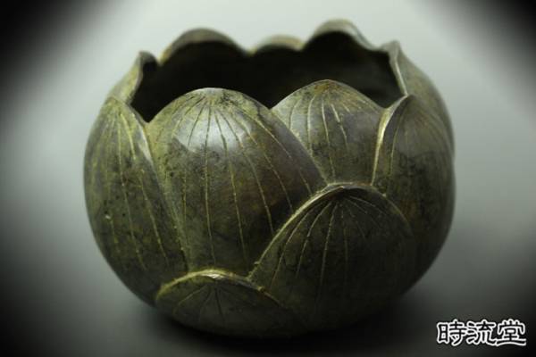 香炉 馬 香炉 ウマ香爐 時代 古玩 唐物 煎茶 香道具　アンティーク 置物 唐物 Yahoo!オークション 香炉 - 中国美術 古銅 蓮図 銅製 香道具