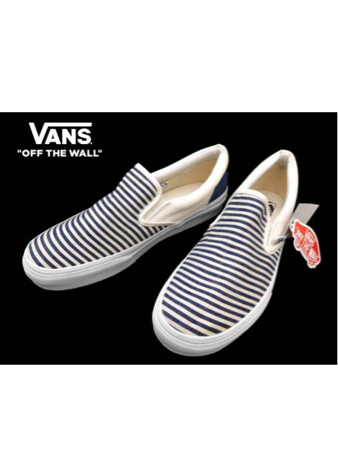 レミレリーフ VANS スリッポン ボーダー 28cm 美品