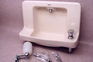 TOTO手洗いシンク L5 蛇口付★保健所対応★中古