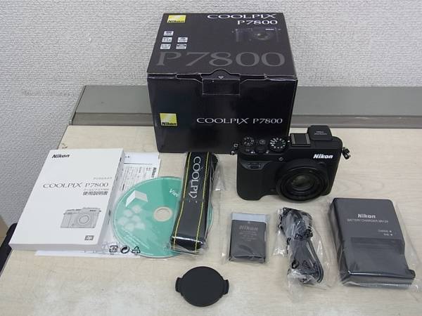 ■Canon■光学7.1倍/1219万画素本格派コンデジ■CoolPix P7800■展示■　★税込/即決★