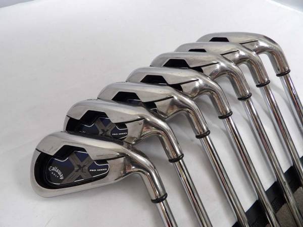 【アイアンセット】Callaway キャロウェイ X18/Pro Series/Dynamic Gold S300/7本