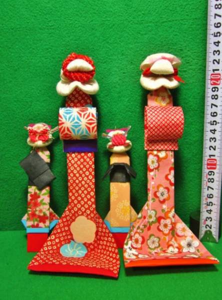 郷土玩具　あねさま　江戸あねさま　武藤江戸あねさま　四体　あねさま人形