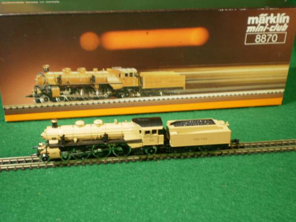 メルクリン Zゲージ 8870 King Ludwig バイエルン王国鉄道SL S3/6型