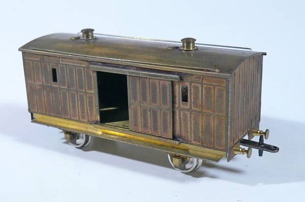 ▼ＨＯ「二軸古典荷物車キット組立品」カツミ製