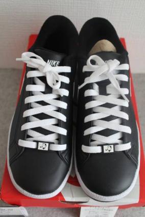 未使用 NIKE×SUNTORY BOSS ナイキ×サントリー ボス 販促用 ノベルティ MAIN DRAW SL メイン ドロー 26.5cm 黒×白 429864-014