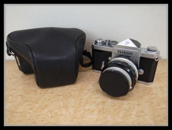 7302 Nikon ニコン F NIKKOR-S 50mm F1.4 ケース付き フィルムカメラ