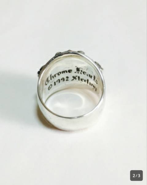 クロムハーツ キーパーリング 20号 インボイス付属 正規品_2