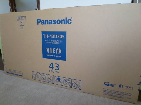 ☆ 即決あり パナソニック 43V型 フルハイビジョン液晶テレビ VIERA TH