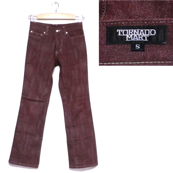 トルネードマート TORNADO ブーツカット MART フレア デザイン デニム