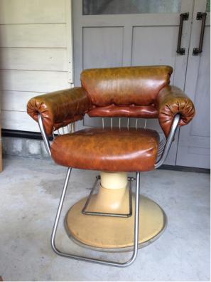 ○ バーバーチェア Barber Chair チェスター フィールド風 ( 美容院