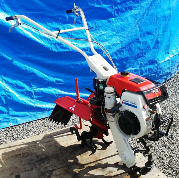 鹿児島発 三菱 4.2馬力ガソリンエンジン一輪管理機MSD455 ハンドル反転 