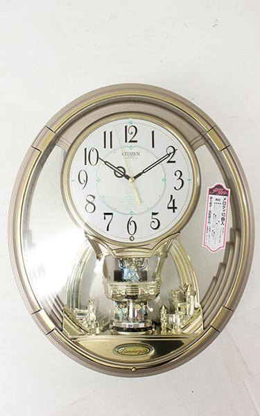 □美品/シチズン/壁掛時計/ハミングロード/HOURLY SOUND 4MH736