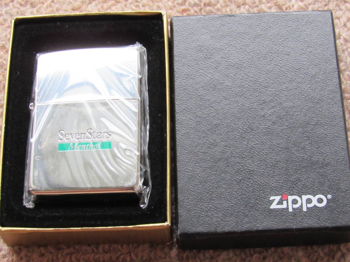 セブンスターメンソール発売記念 非売品ZIPPOライター（2000年