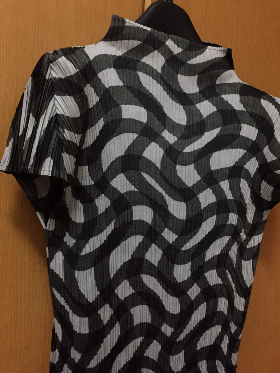 美品◆ プリーツプリーズ ロングワンピース イッセイミヤケ