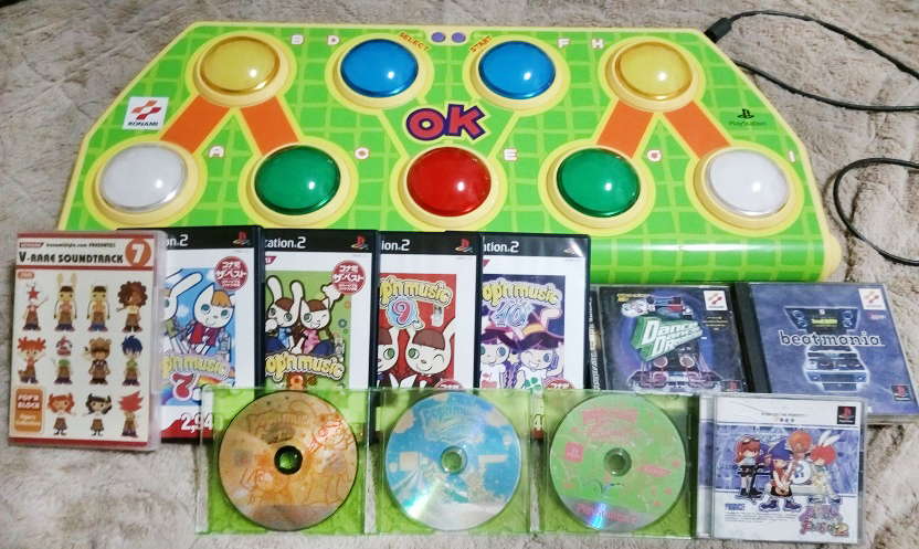 おまけ付】ポップンミュージック アーケードスタイルコントローラー ＋ 