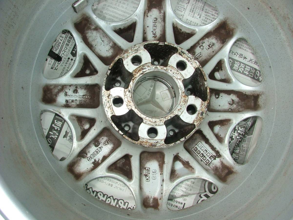 Mベンツ-AMG-ホイル.16-8Jx16.H2-4本セツト販売 メルセデス用社外品 8JX16