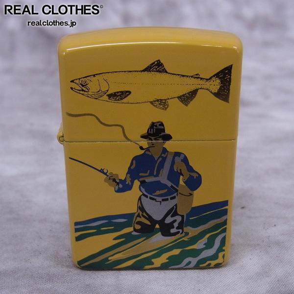  ZIPPO/ジッポー B&S DESIGN 漆塗り フィッシャーマン/釣り人 92年製(タウン＆カントリー)｜売買されたオークション情報、yahooの商品情報をアーカイブ公開 - オークファン Zippo