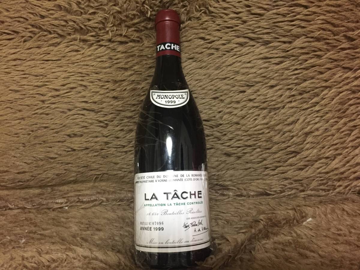 DRC LA TACHE（ラ ターシュ）1999 サントリー 13％ 750ml ※ラベル破れ 