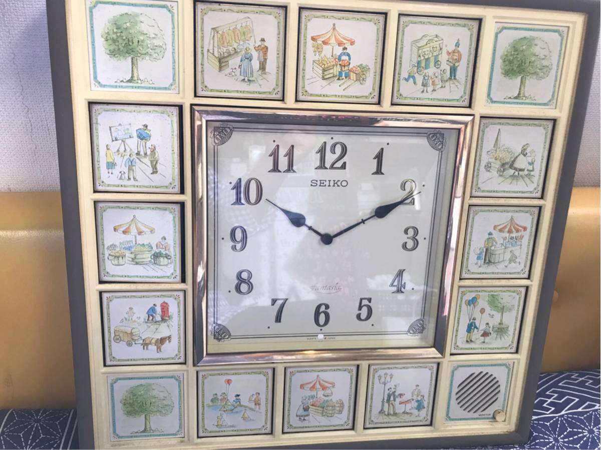 ☆ファンタジア セイコー☆FANTASIA SEIKO☆からくり時計☆レトロ