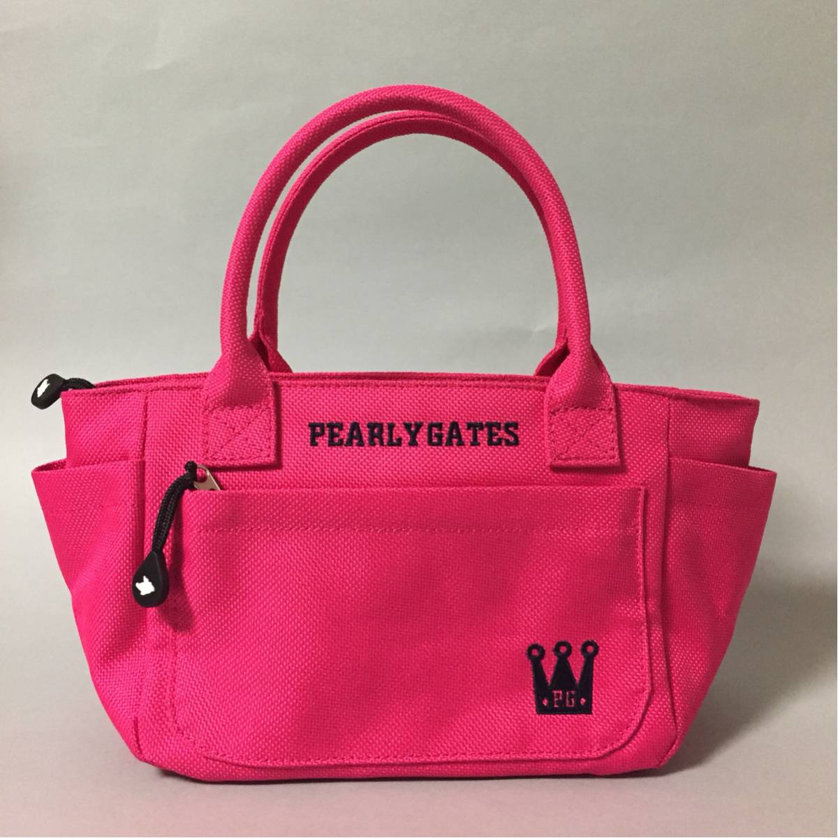 PEARLY GATES パーリーゲイツ カートバッグ ショッキングピンク