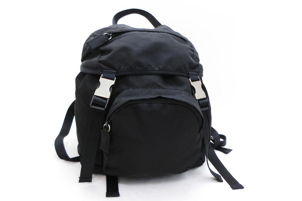 Re-Nylon PRADA xサフィアーノレザー サフィアーノレザー ベルトバッグ 