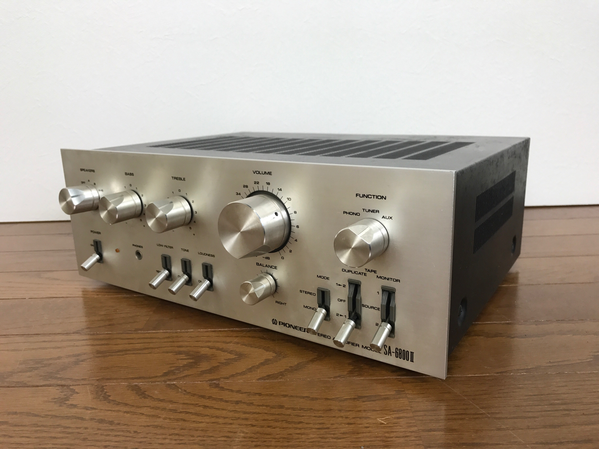 ○Pioneer パイオニア プリメインアンプ SA-6800Ⅱ ジャンク