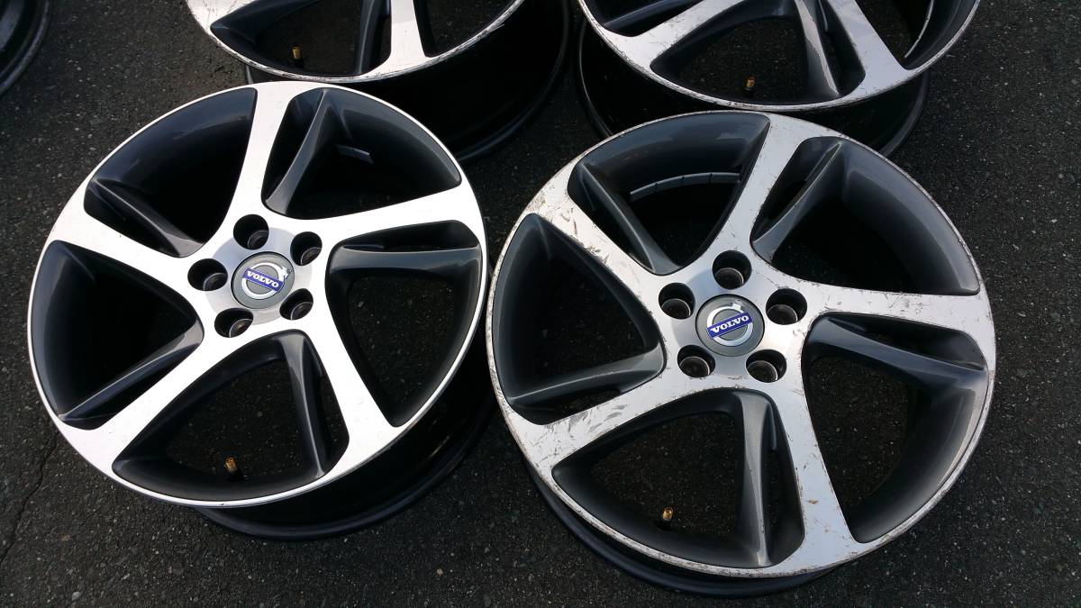 4855】ボルボ V40 スパイダー 純正 17インチ 7J ＋52.5 PCD108 
