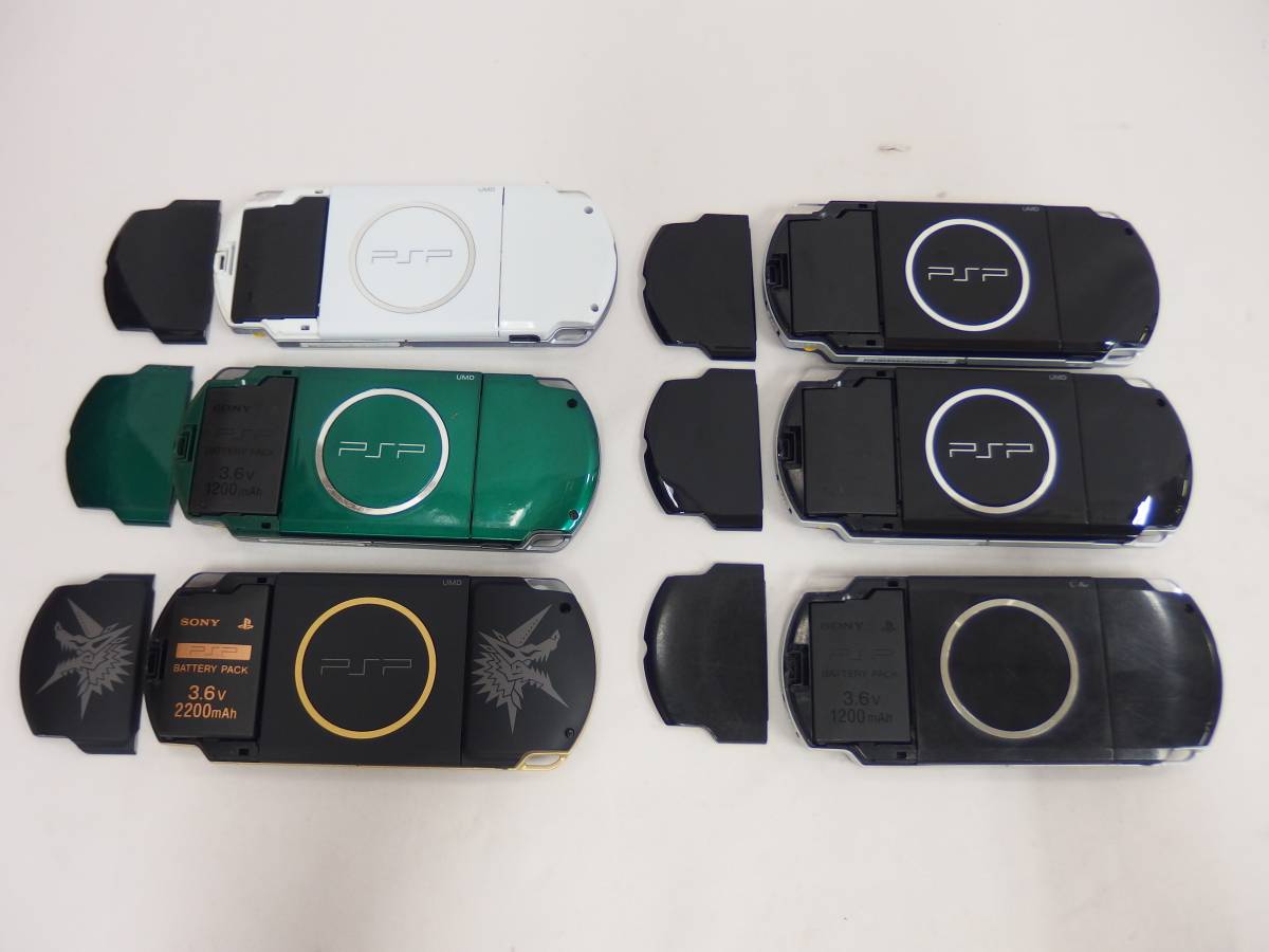 059F949i●中古 動作品 PSP-3000 本体 6台セット