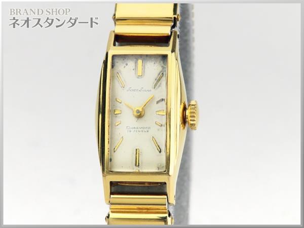 セイコー K18YG ダイアショック 腕時計 538 手巻き ホワイト 中古