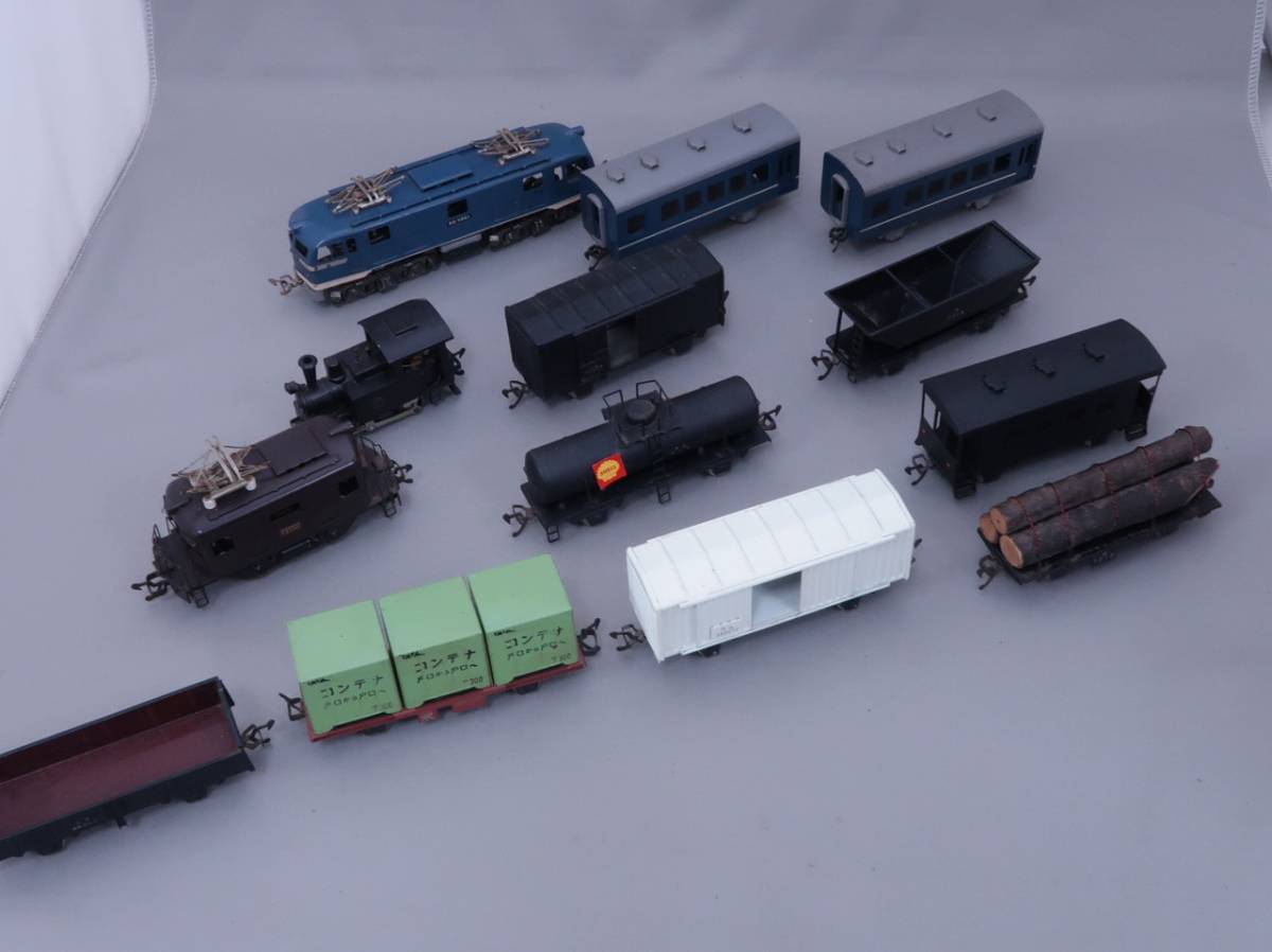 HOゲージ　電気機関車など色々ジャンク品まとめ売り 鉄道模型 △▽1円～HOゲージなど ジャンク品 いろいろまとめ売り 客車