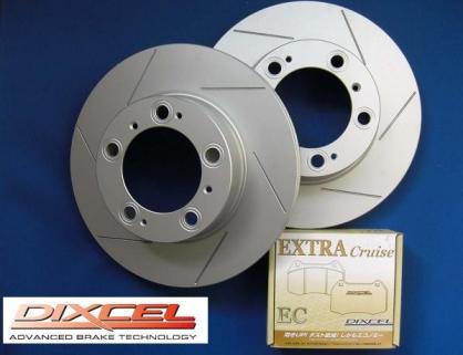 ハイエース 200系 KDH200 KDH201 フロントスリットローター＆ブレーキパッド