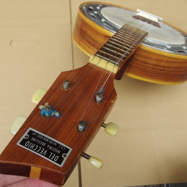 DEL VECCHIO　バンジョー・カバキーニョ（バンジョー・カバコ）詳細不明　Banjo cavaquinho
