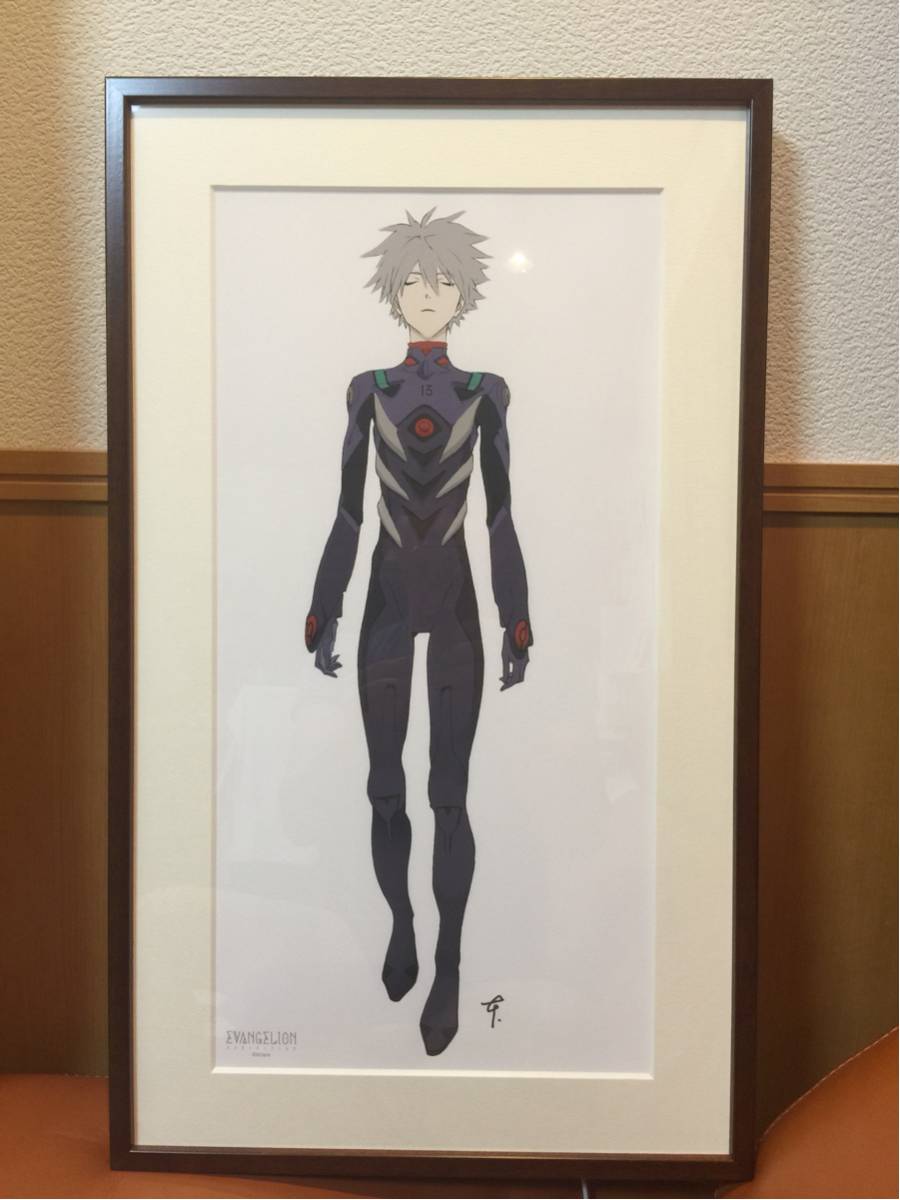 カヲル 本田雄 エヴァンゲリオン複製原画 渚カヲル 松坂屋エヴァ展
