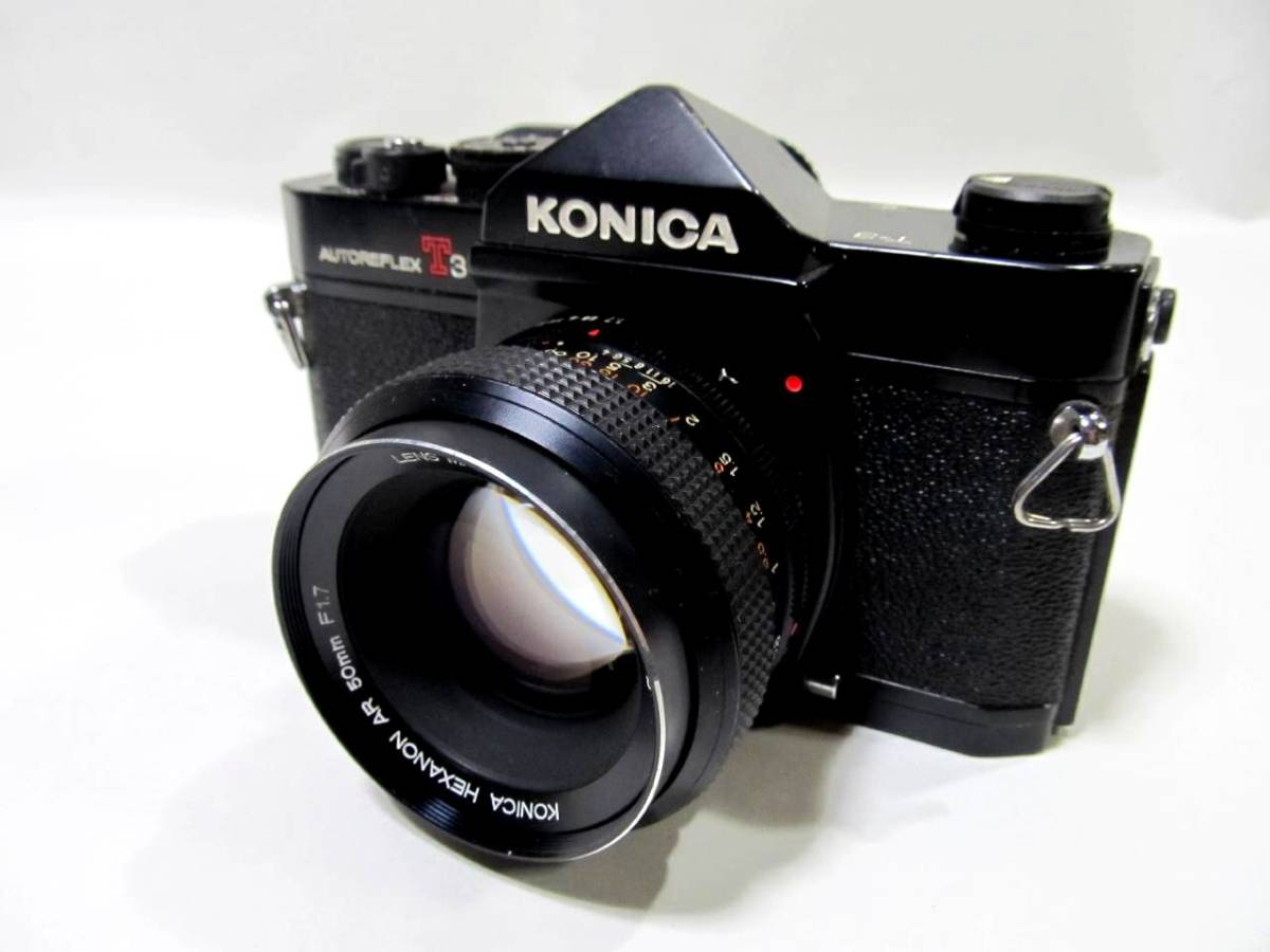 Konica AutoReflex TC avec objectif hexanon f/1,7 50 mm