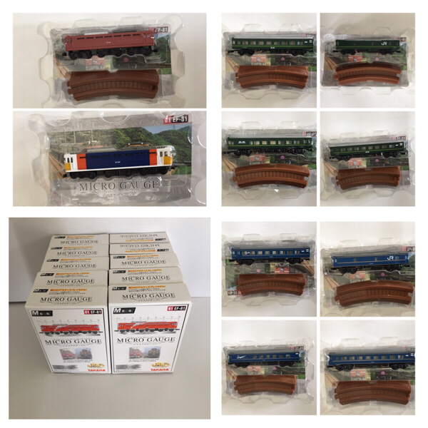 トワイライトエクスプレス4種＋北斗星4種+JR西日本カラーEF81-1081種＋（カシオペア）シークレットモーター付き1種 新品