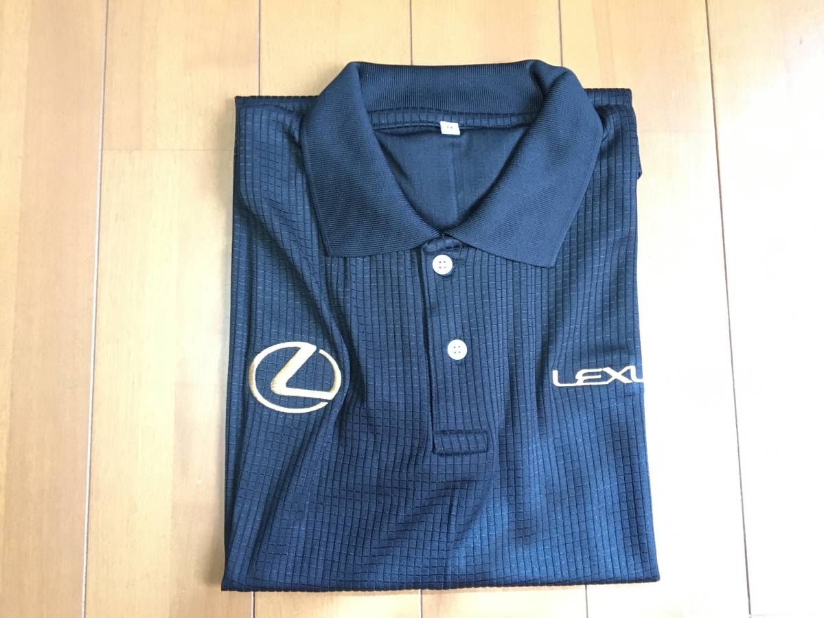 レクサス LEXUS ポロシャツ レクサスポロシャツ 黒 ブラック Ｍ サイズ LEXUSポロシャツ