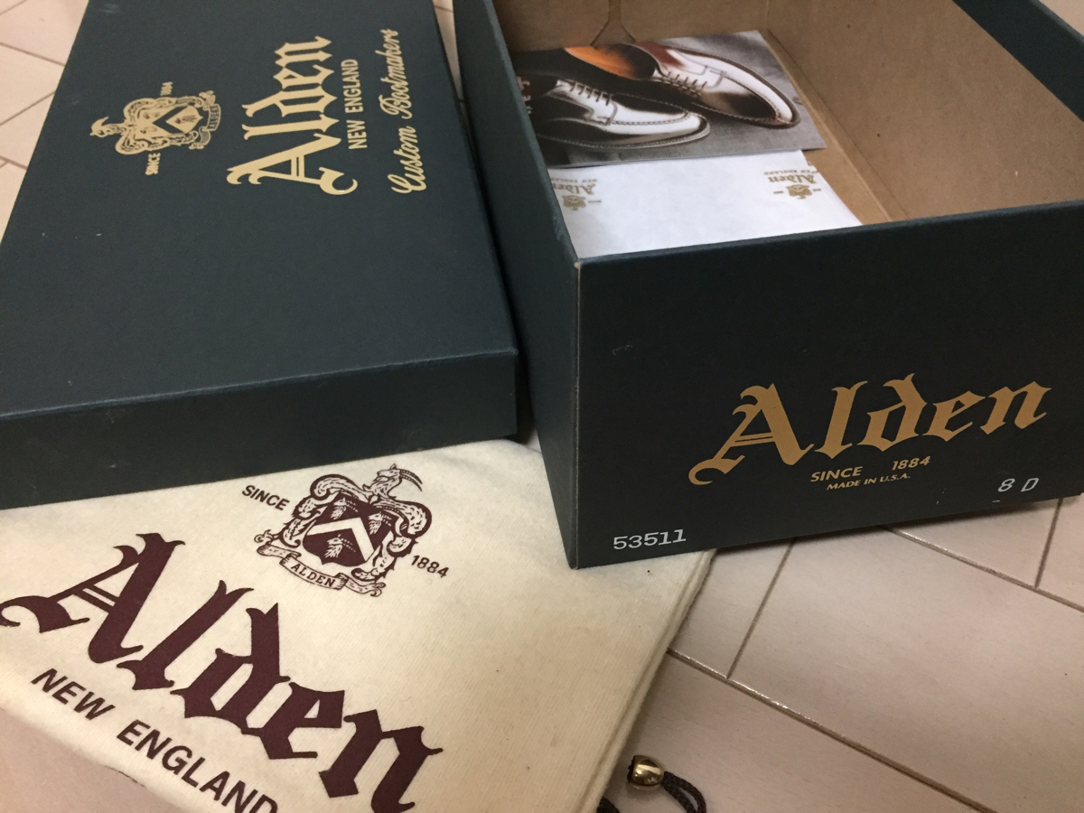 Alden 53511 US7.5 モディファイドラスト Alden 53511 alden 53511