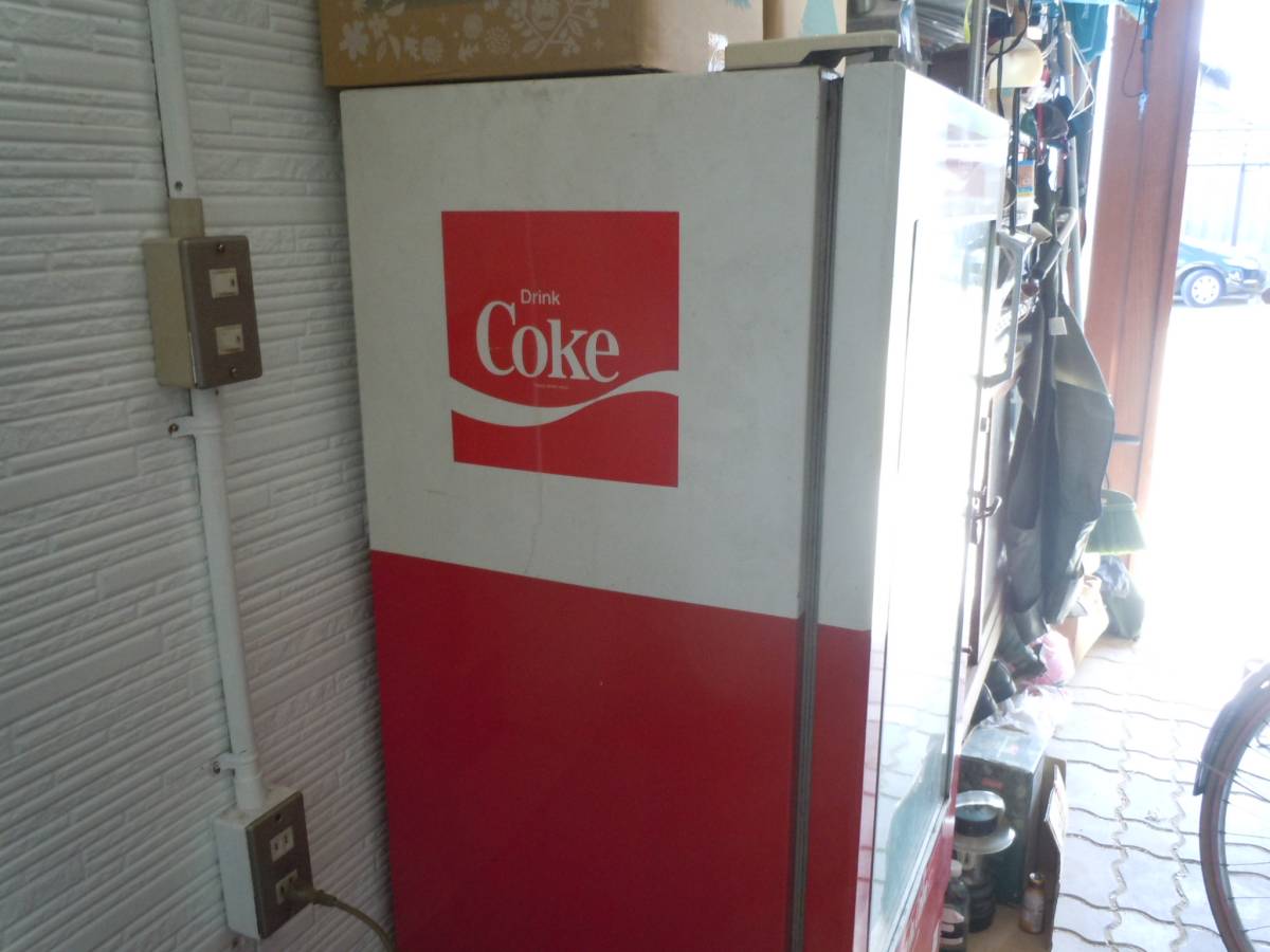 激冷え！コカコーラ 冷蔵庫 ナショナル 当時物 昭和レトロ ma131 昭和レトロナショナル コカコーラ冷蔵庫 激冷え！コカコーラ 冷蔵庫