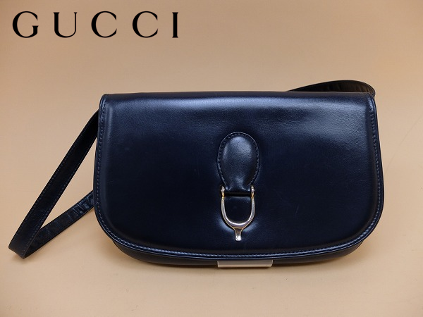 GUCCI グッチ オールドグッチ ショルダーバッグ レディース ダーク 