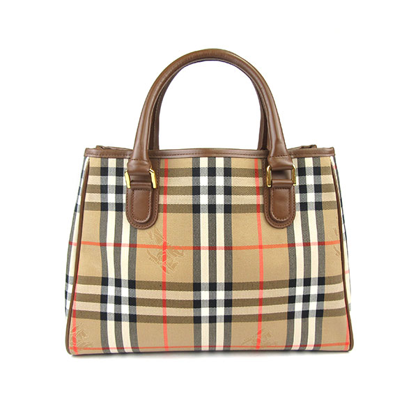 BURBERRY ハンドバッグ ノバチェック柄 バーバリー レディース 鞄 女性 