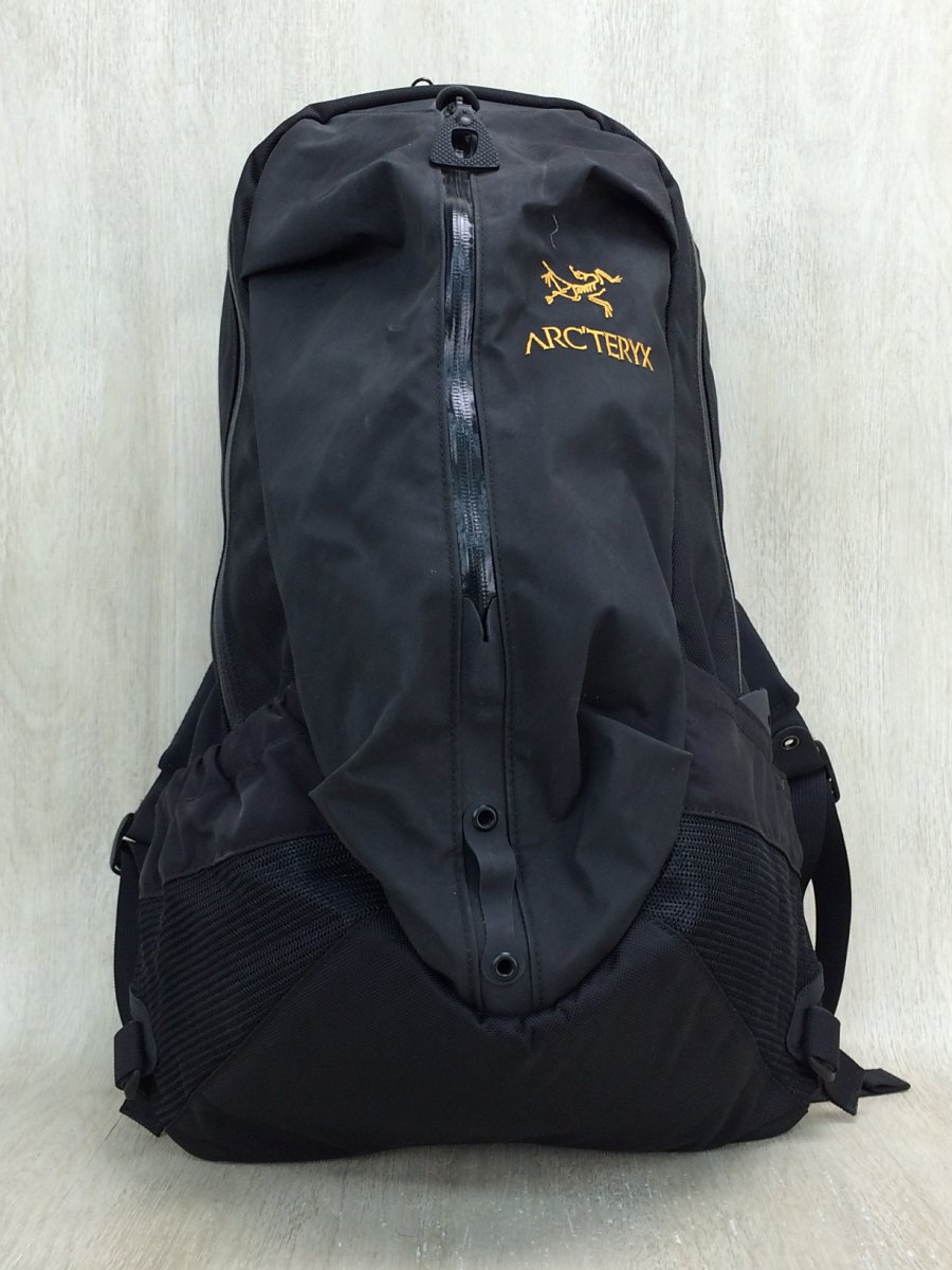 ARC'TERYX◇リュック/-/BLK/アロー/使用感有 リュックサック