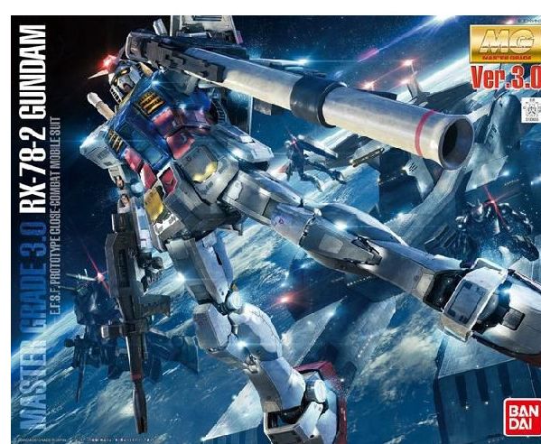 MG 1/100 RX-78-2 ガンダムVer.3.0 プラモデル★