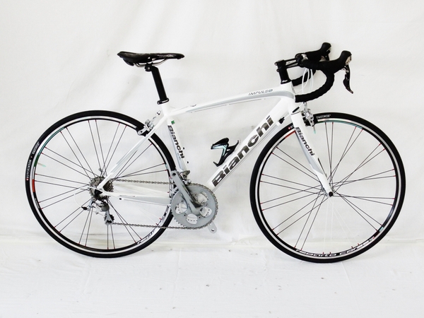 良好 Bianchi IMPULSO 2015年 ホワイトシルバーデカール ロードバイク ビアンキ インプルソ ティアグラ TIAGRA F2734344
