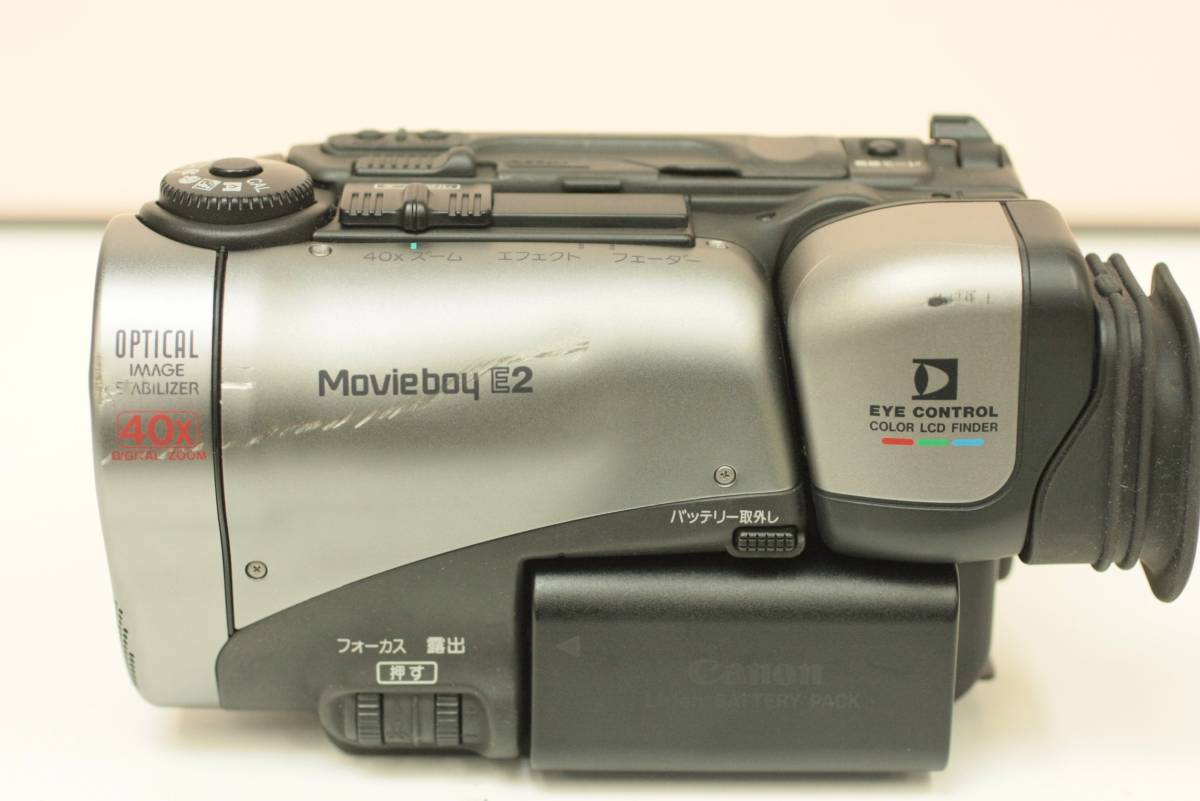 Canon キヤノン Hi8 8ミリビデオカメラ Movie boy E2 (MB-E2) 可動品