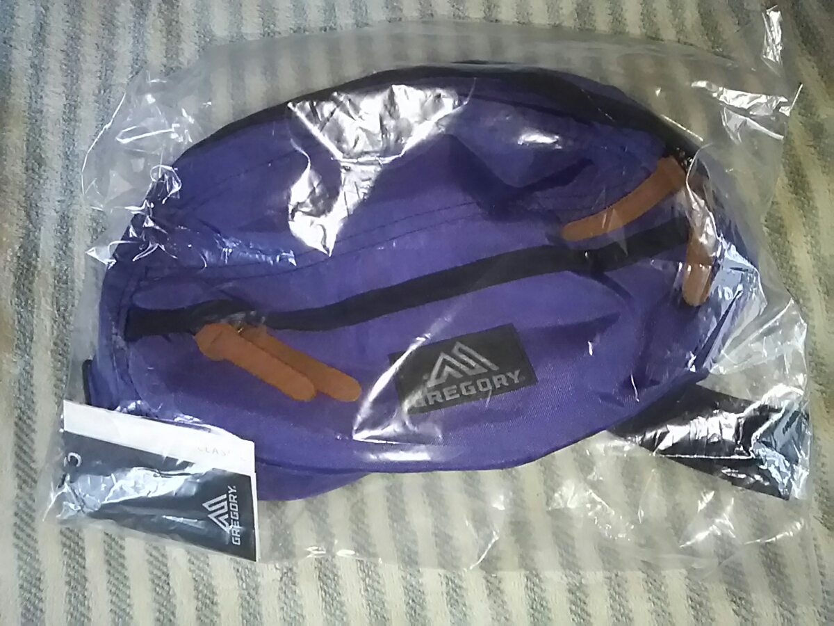 即決時送料無料！★新品タグ付き★グレゴリー テールメイトXS ウルトラバイオレット GREGORY ウエストバッグ ショルダー ボディバッグ