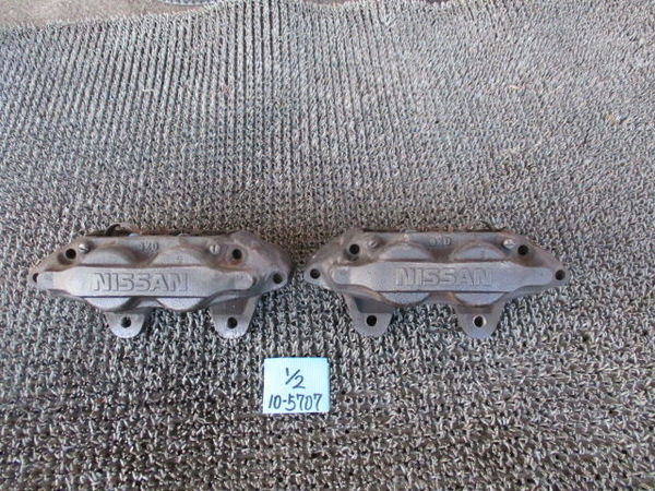 シルビアＳ１４Ｓ１５ ブレーキキャリパー 左右4POT 日産純正 S14 S15 シルビア フロント ブレーキ キャリパー 左右セット